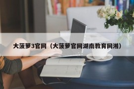 大菠萝3官网（大菠萝官网湖南教育网湘）