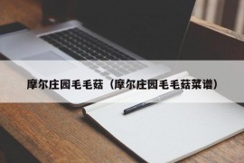 摩尔庄园毛毛菇（摩尔庄园毛毛菇菜谱）